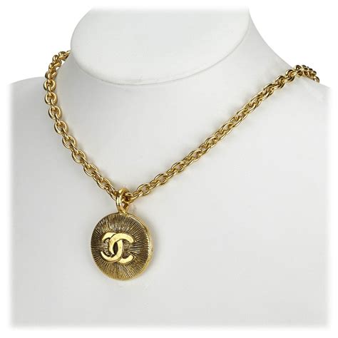 chanel cc pendant for men|vintage Chanel cc pendant necklace.